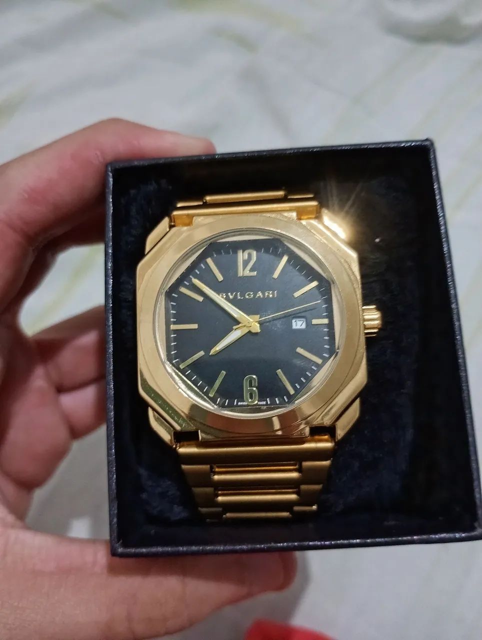 Relógio bvlgari super novo qualidade top