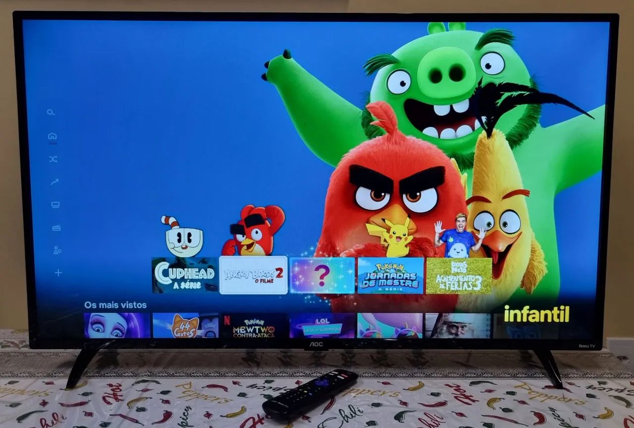 TV AOC ROKU LED FULL HD SMART WI-FI 43 POLEGADAS  - Foto 5