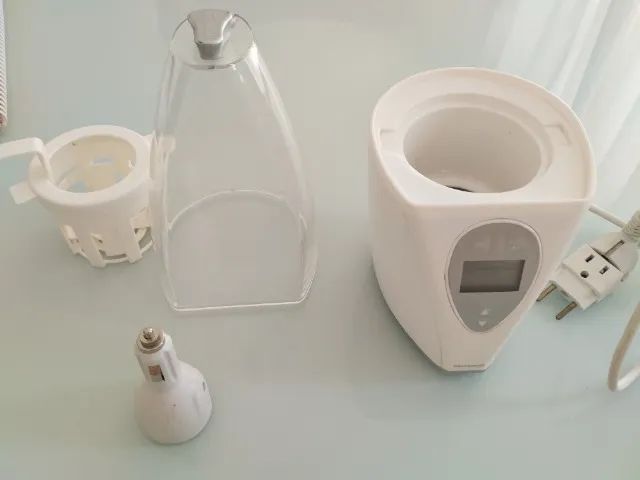 Aquecedor e esterilizador digital de mamadeira warmy advanced miniland 