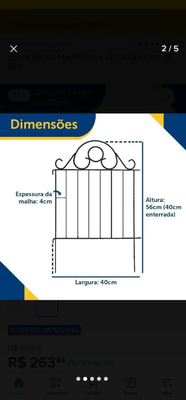 Cerca de jardim - Foto 4