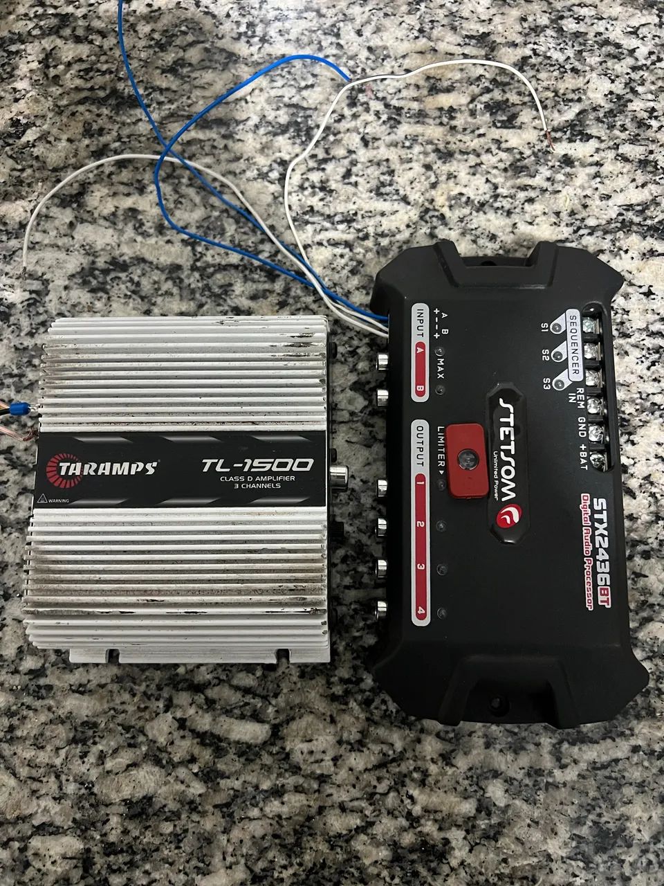 Módulo taramps e crossover