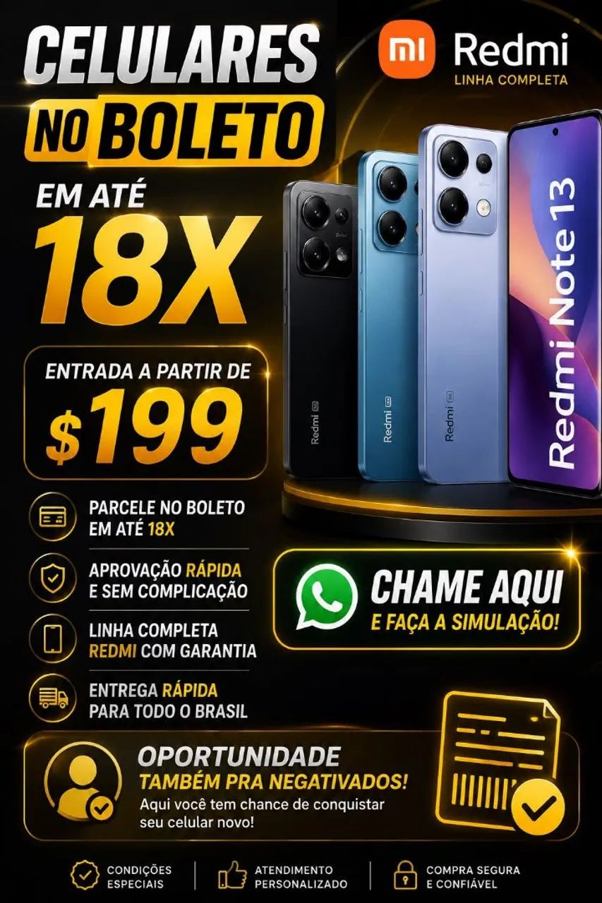 Celular no boleto sem entrada. - Foto 3