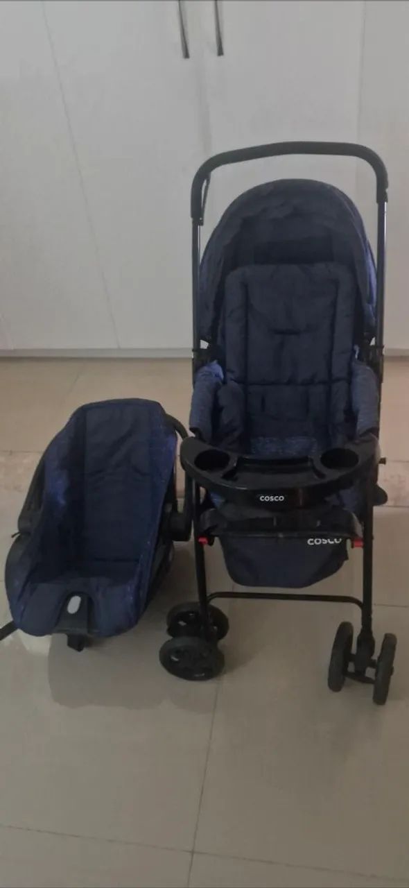 Carrinho + bebê conforto!
