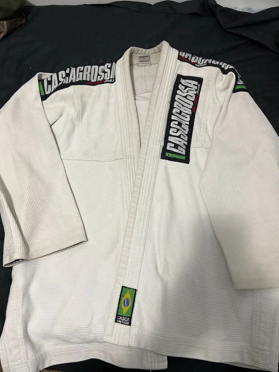 Kimono jiu jitsu casca grosa 