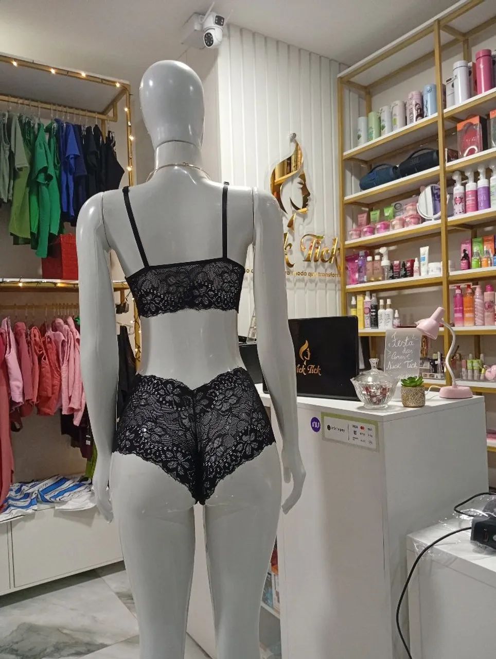 Lingerie em Renda premium Poliamida Espera Marido  - Foto 4