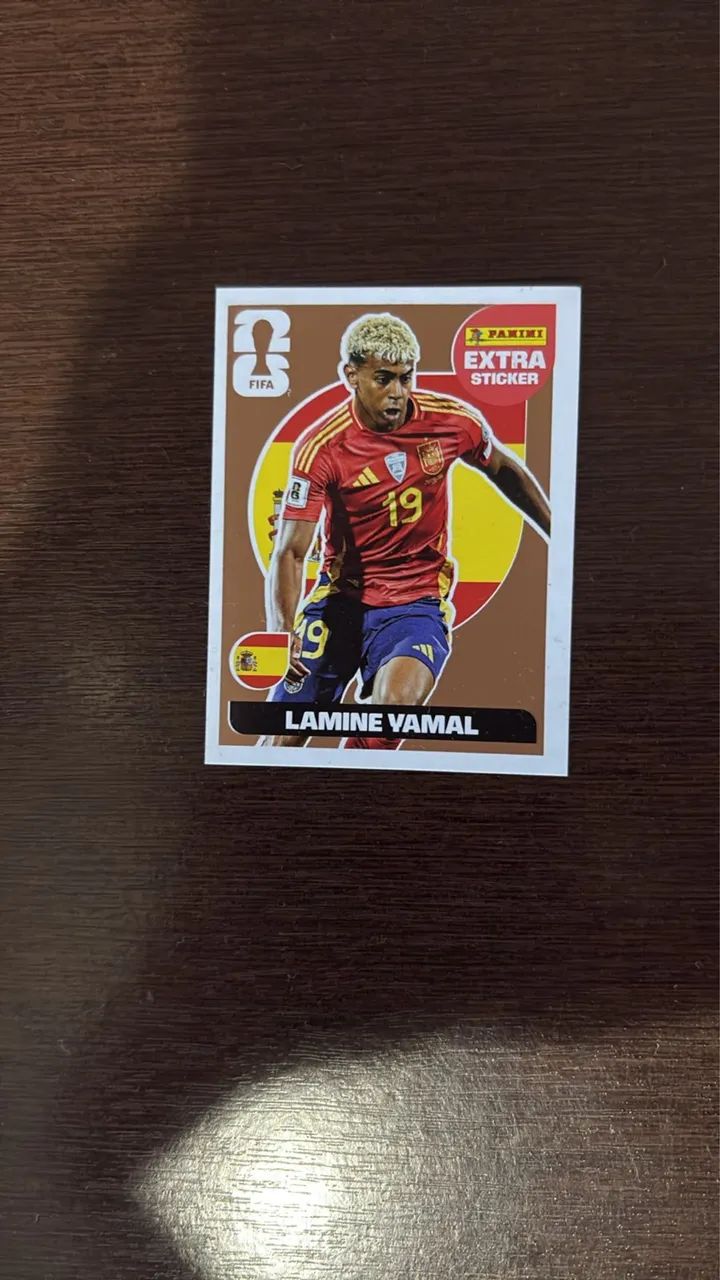 Extra Sticker - Lamine Yamal Bronze 2026