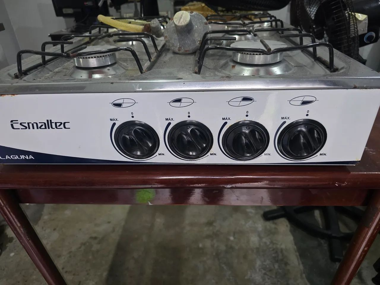 Fogão a gás 4 bocas de mesa Esmaltec