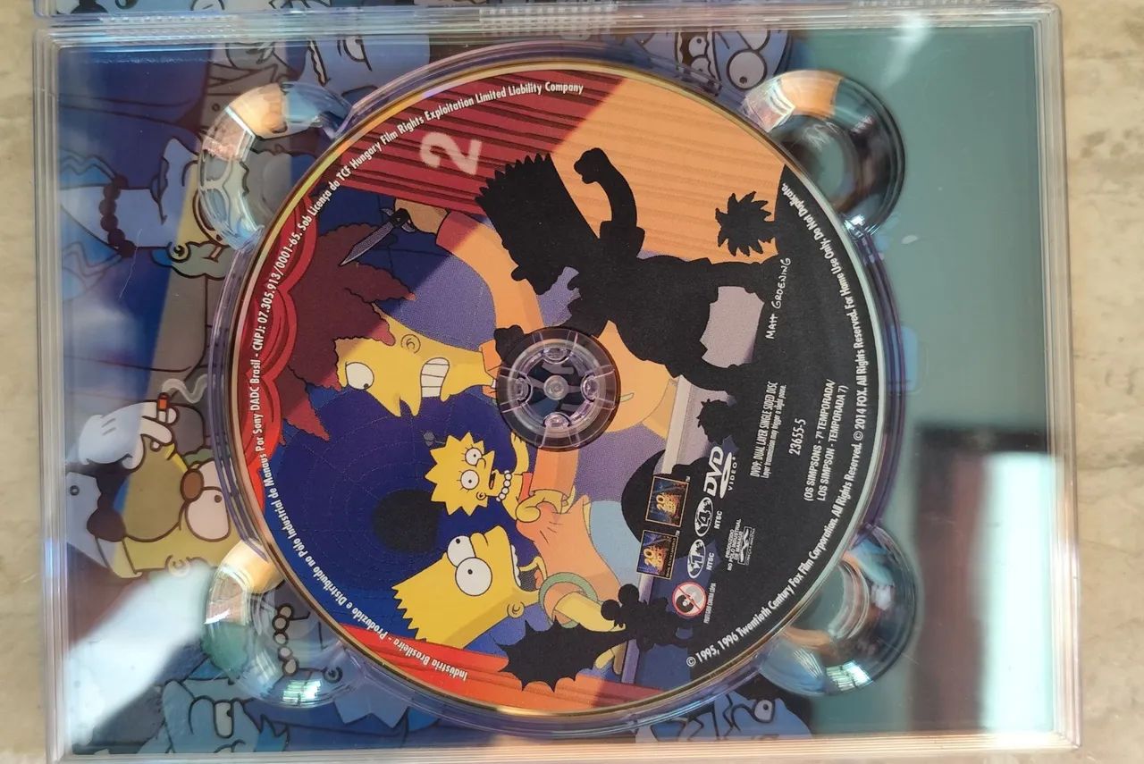 7 temporada Os Simpsons - DVD, Blu-Ray e Vídeo Cassete - Jardim