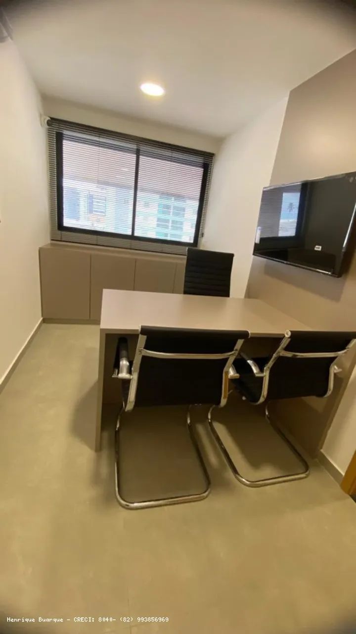 Studio na 1º Quadra da Jatiúca, prédio recém entregue - Foto 5
