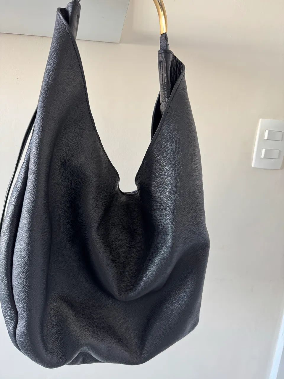 Bolsa Schutz de couro grande - Foto 4