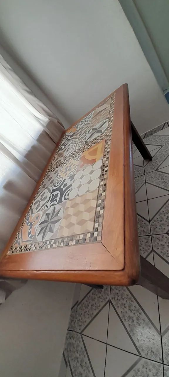 Mesa Artesanal maravilhosa.  - Foto 4
