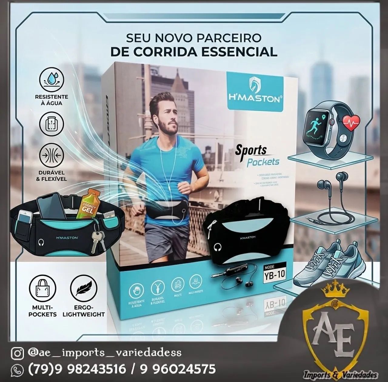 Pochete esportivo