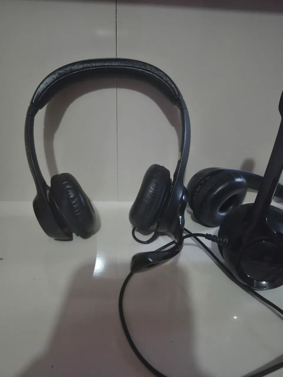 Fones headset logitech h390 