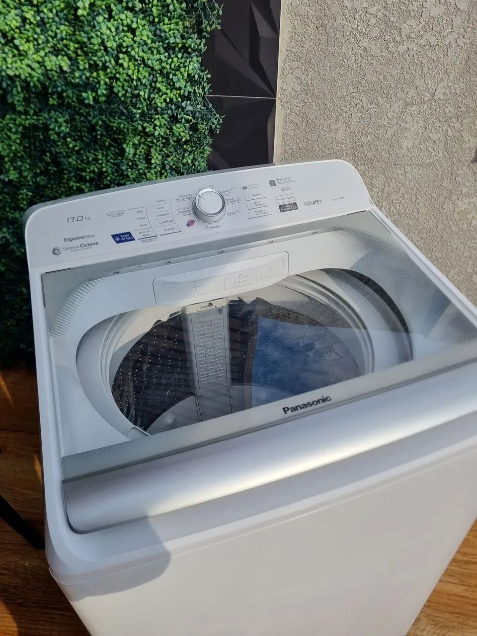 Máquina panasonic 17 kg semi nova impecável  - Foto 4