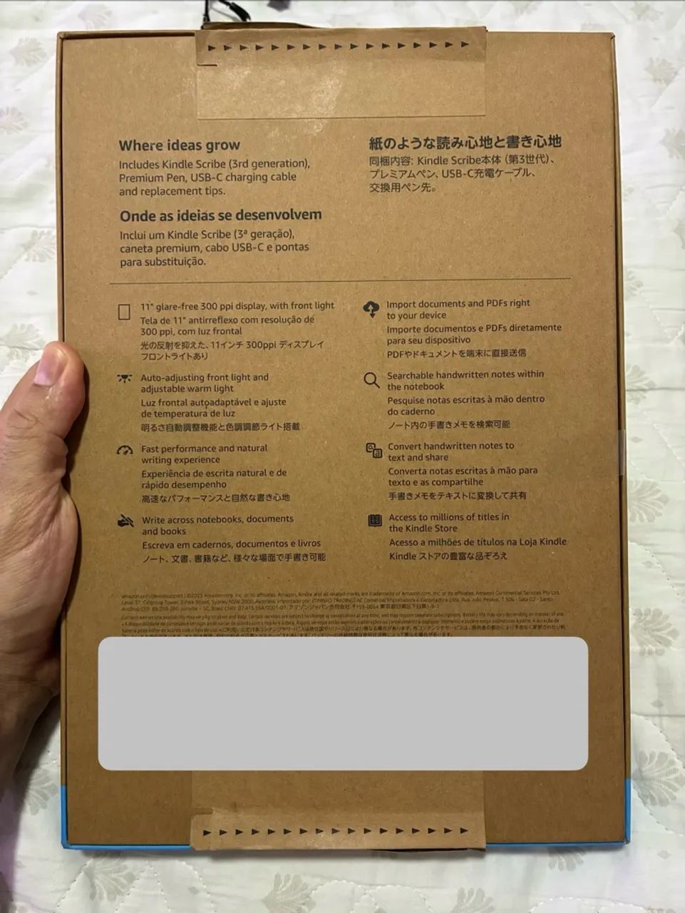 Kindle Scribe 2026 com iluminação ? NÃO ACEITO OFERTAS (PREÇO FINAL) - Foto 3