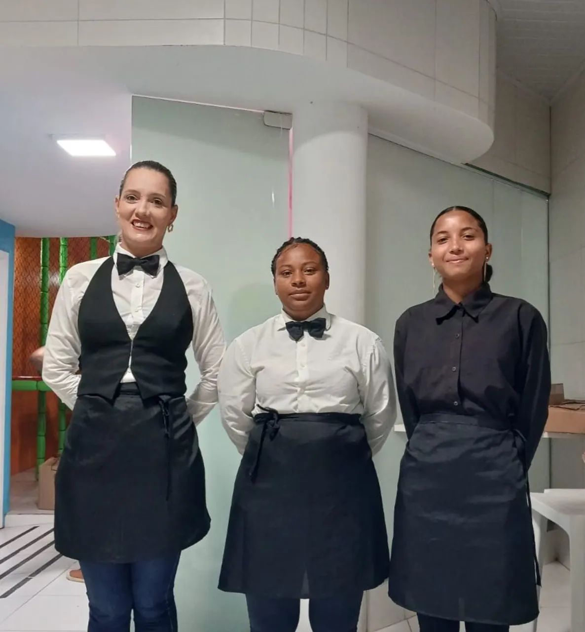 Equipe de garçom 