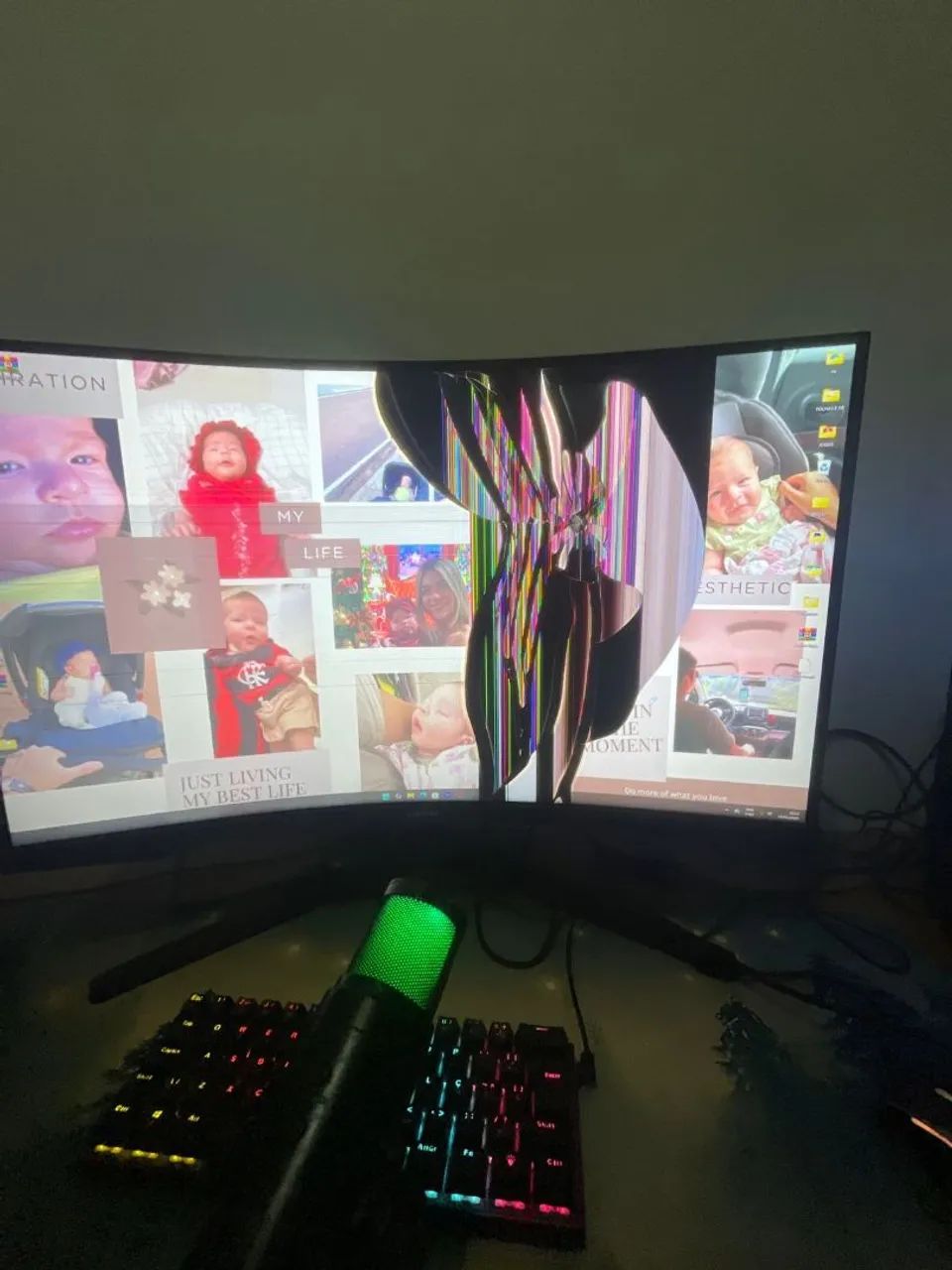 Monitor com defeito  - Foto 3