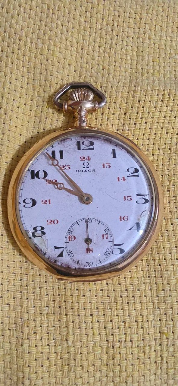Relógio Omega Grand Prix 1900 Ouro 18k 