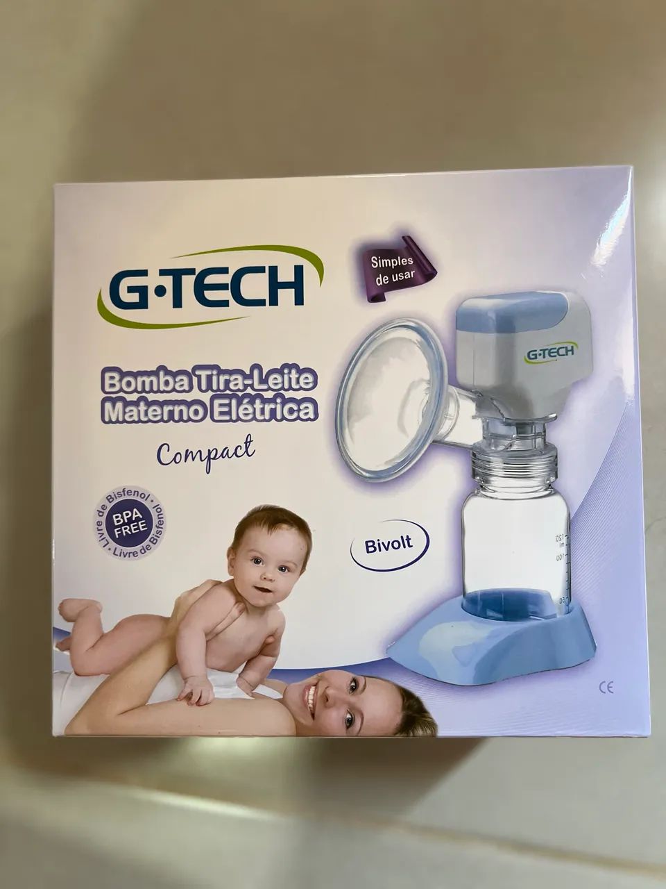 Bomba tira leite materno elétrica 