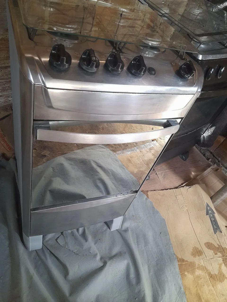 Fogão funcionando perfeitamente 300 com a entrega  - Foto 4