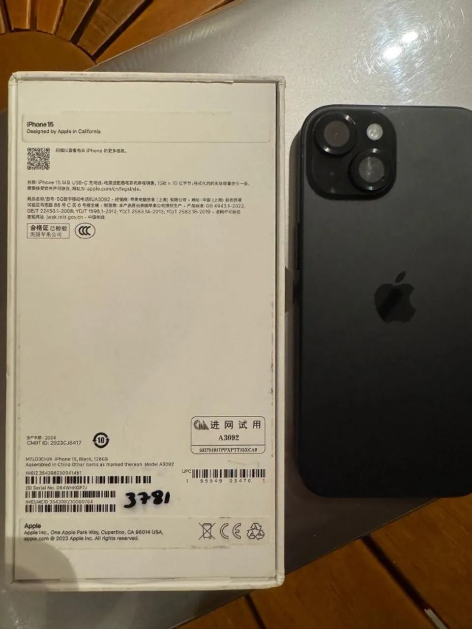  iPhone 15 128 GB Cinza Espacial Perfeito Estado de Conservação  - Foto 5