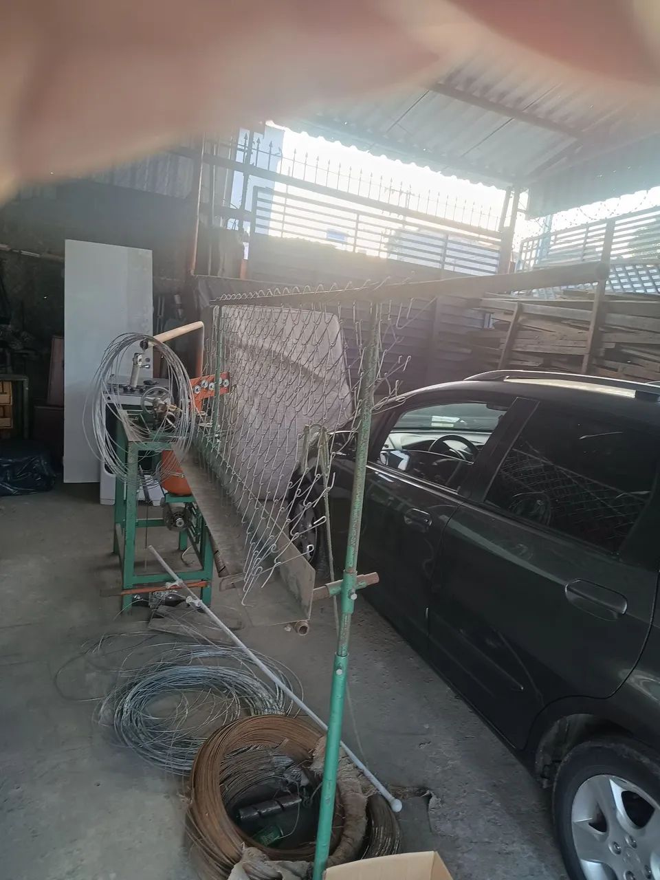 Máquina de fabricar alambrado