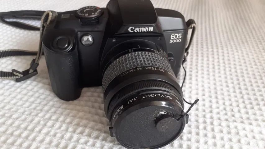 Câmera Analógica Canon Eos 5000 (Usado)  - Foto 4