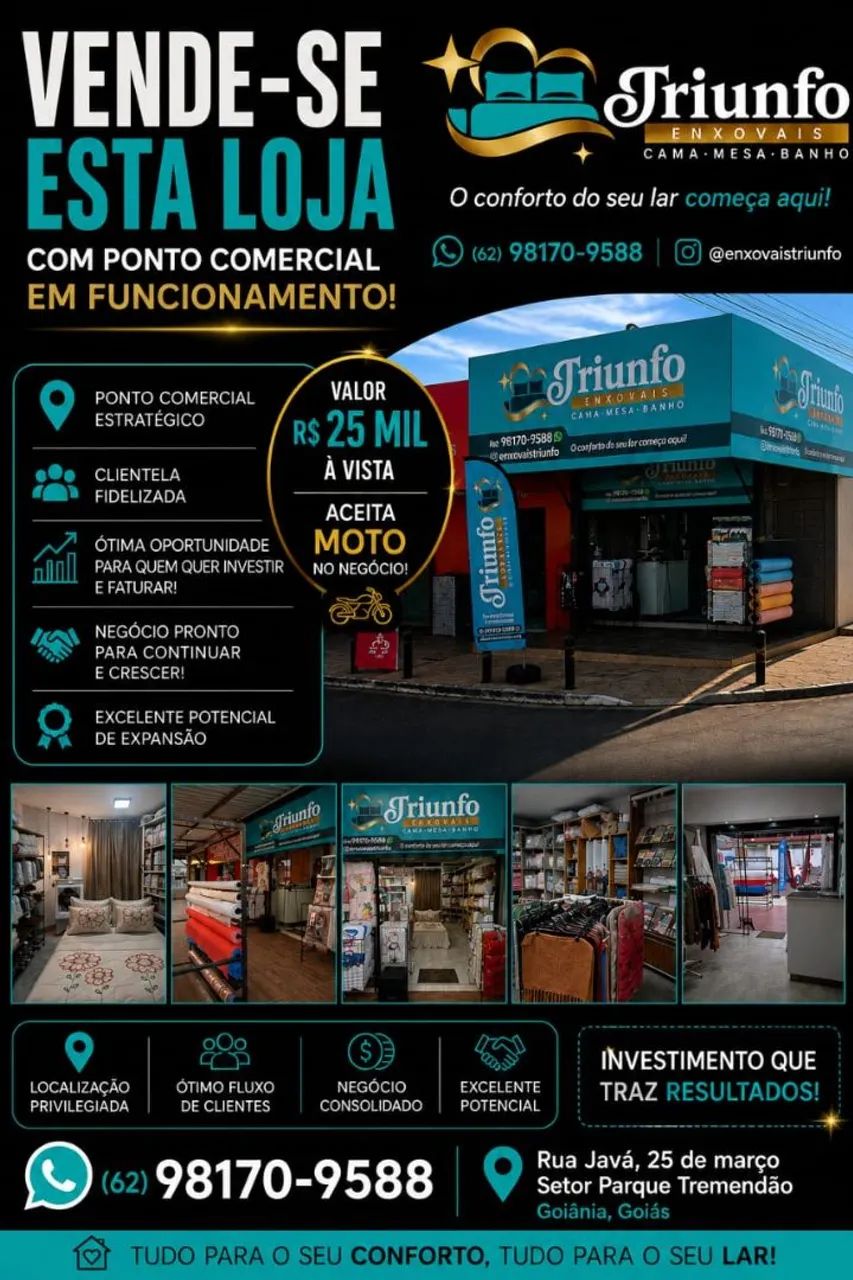 Vende se essa loja 