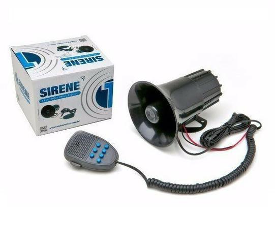Sirene Automotiva 7 Tons Megafone Polícia Bombeiro - Foto 2