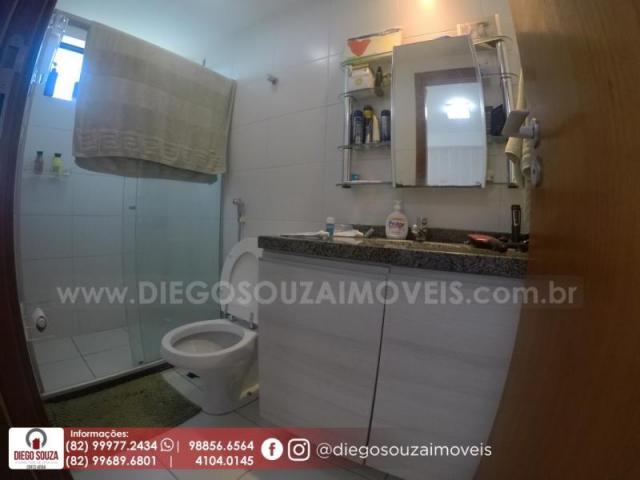 Apartamento para venda em maceió, farol, 3 dormitórios, 1 suíte, 1 banheiro, 2 vagas - Foto 15