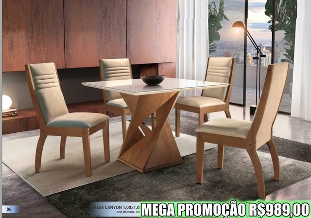 Super Promoção - Sala de Jantar em Laica