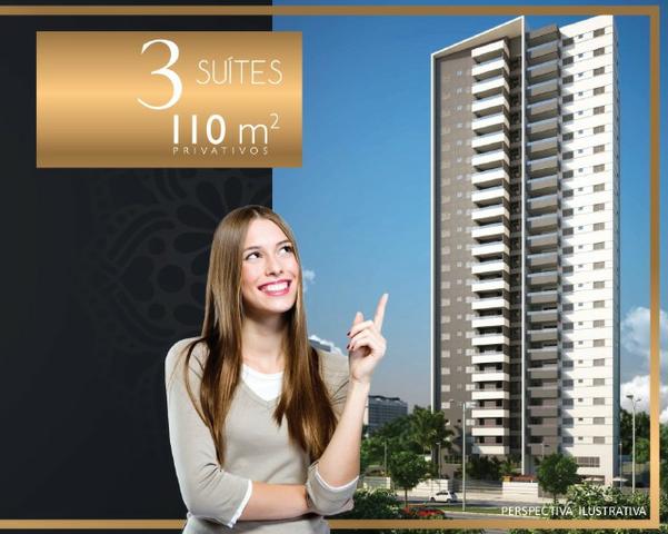 Absoluto Residencial - Apartamentos 3 Suítes, 110 m² na 306 Sul - Preço de Custo - Foto 7