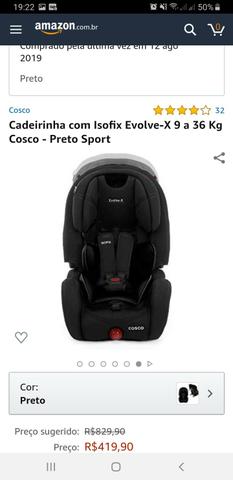 Cadeirinha para Bebê