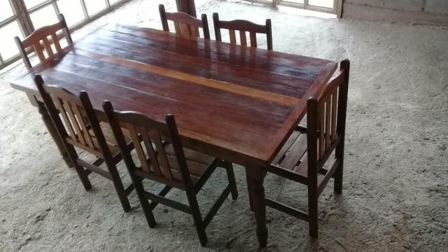 Mesa com 6 cadeiras - Foto 6