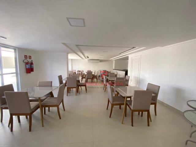 Apartamento novo, 2 quartos, andar alto, varanda gourmet e 2 vagas de garagem - Foto 8
