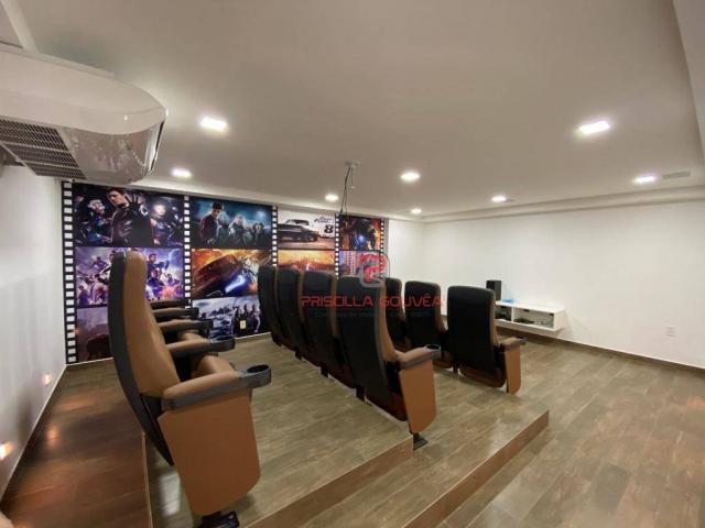 Apartamento novo, 2 quartos, andar alto, varanda gourmet e 2 vagas de garagem - Foto 4