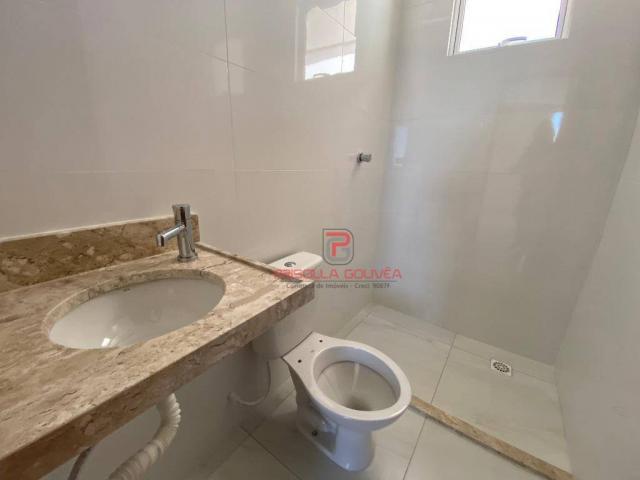 Apartamento novo, 2 quartos, andar alto, varanda gourmet e 2 vagas de garagem - Foto 17