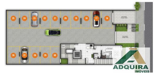 Apartamento com 2 quartos no Le Raffine Residence - Bairro Estrela em Ponta Grossa - Foto 6