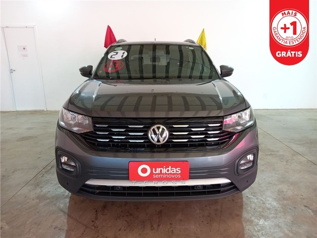 VOLKSWAGEN T-CROSS 2021 1.0 200 TSI TOTAL FLEX COMFORTLINE AUTOMÁTICO