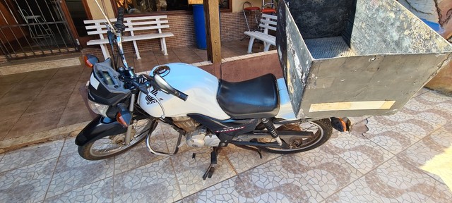 HONDA CG 125 CARGO 2014 BRANCA