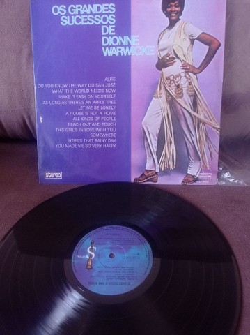 Lp usado Dionne Warwicke - grandes sucessos