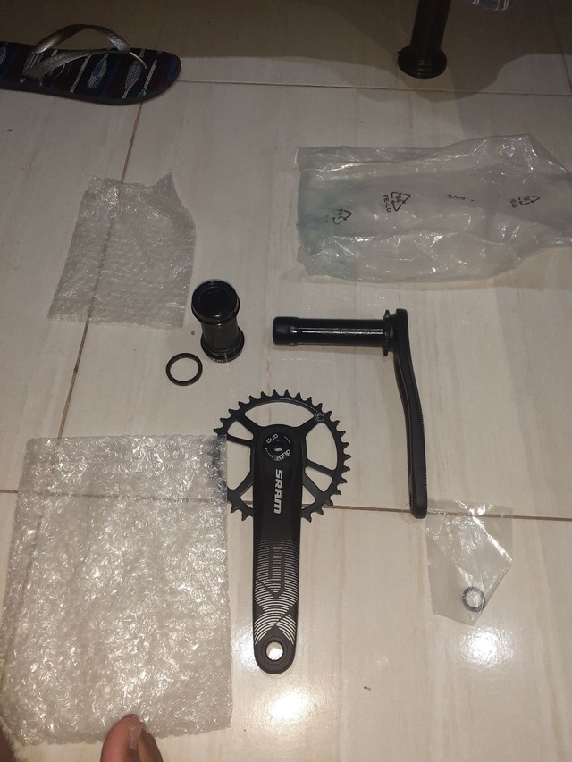 Pedivela Sram SX DUB + movimento central BB30 DUB 