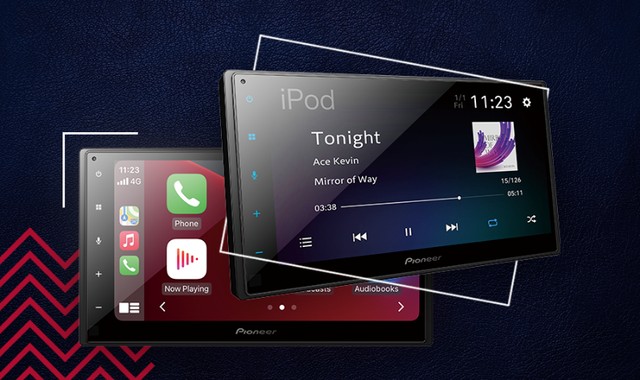 Central Multimidia DMH-A4480BT Apple carplay Android auto Pioneer novo 1 ano de Garantia - Foto 5