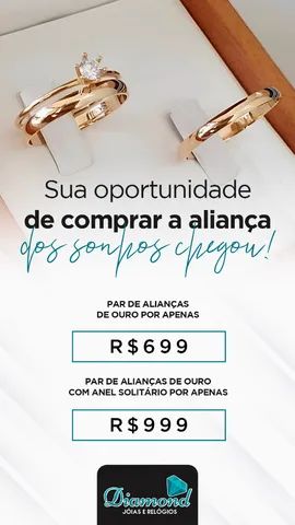 Promoção imperdível de alianças  - Foto 3