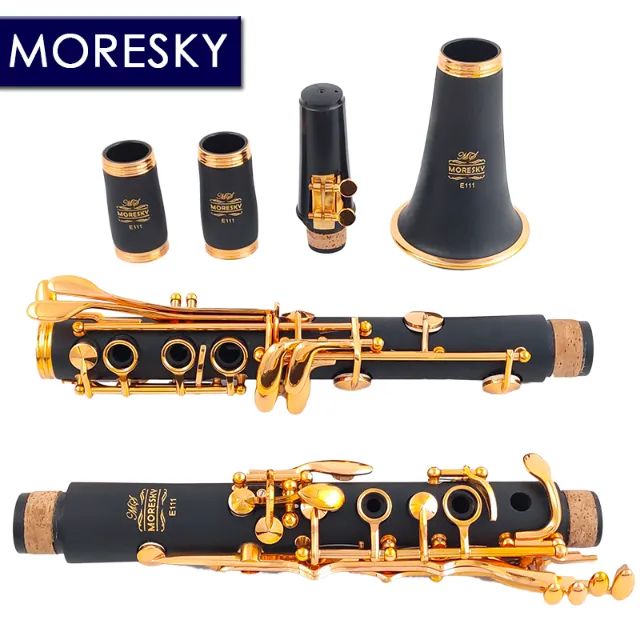 Moresky Original 17 Chaves (Douradas) Si Bemol Com Garantia
