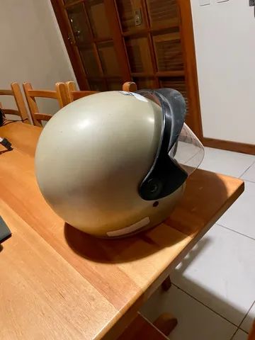 Capacete retrô marca Tork Helmets tamanho 56 - Foto 4