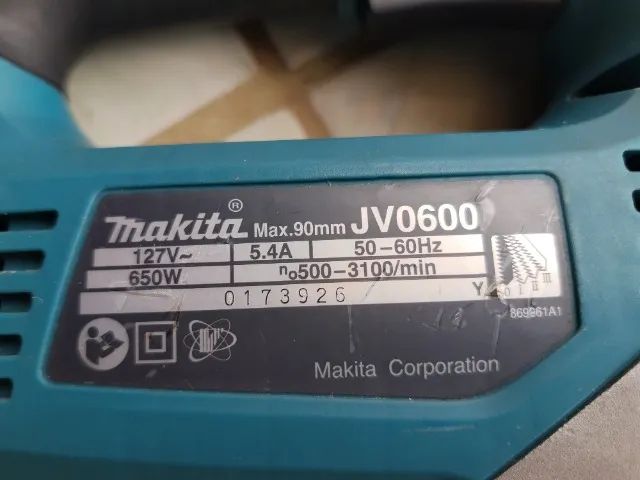  Serra Tico Tico Makita Original Sem Uso Com Manual 127v 650w  - Foto 2