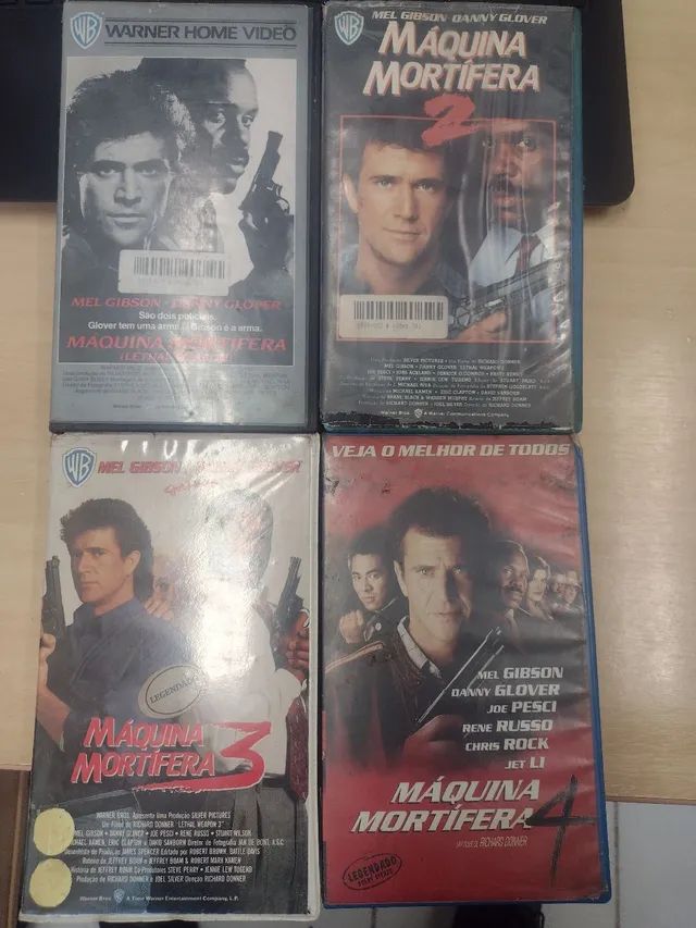 Coleção VHS Máquina mortífera 