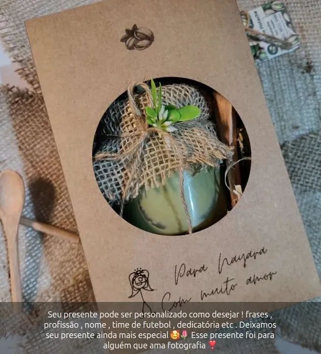 Presente - Creme de Pistache c/ Caixa Personalizada - Foto 5