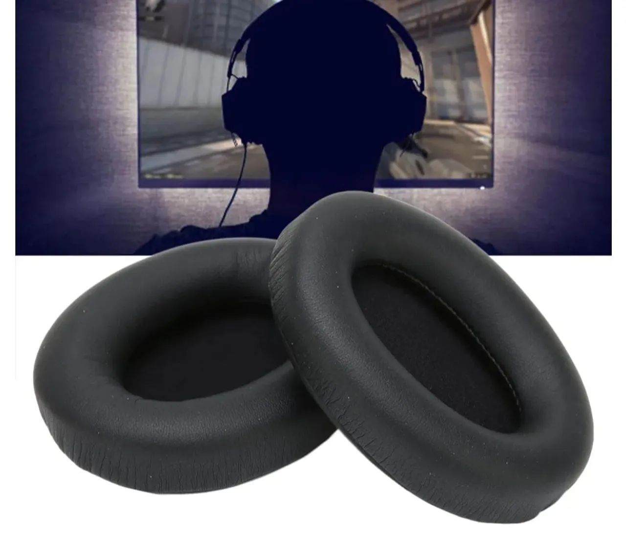 Almofada com espuma para fone de ouvido Sony WH1000 XM4 - Foto 2